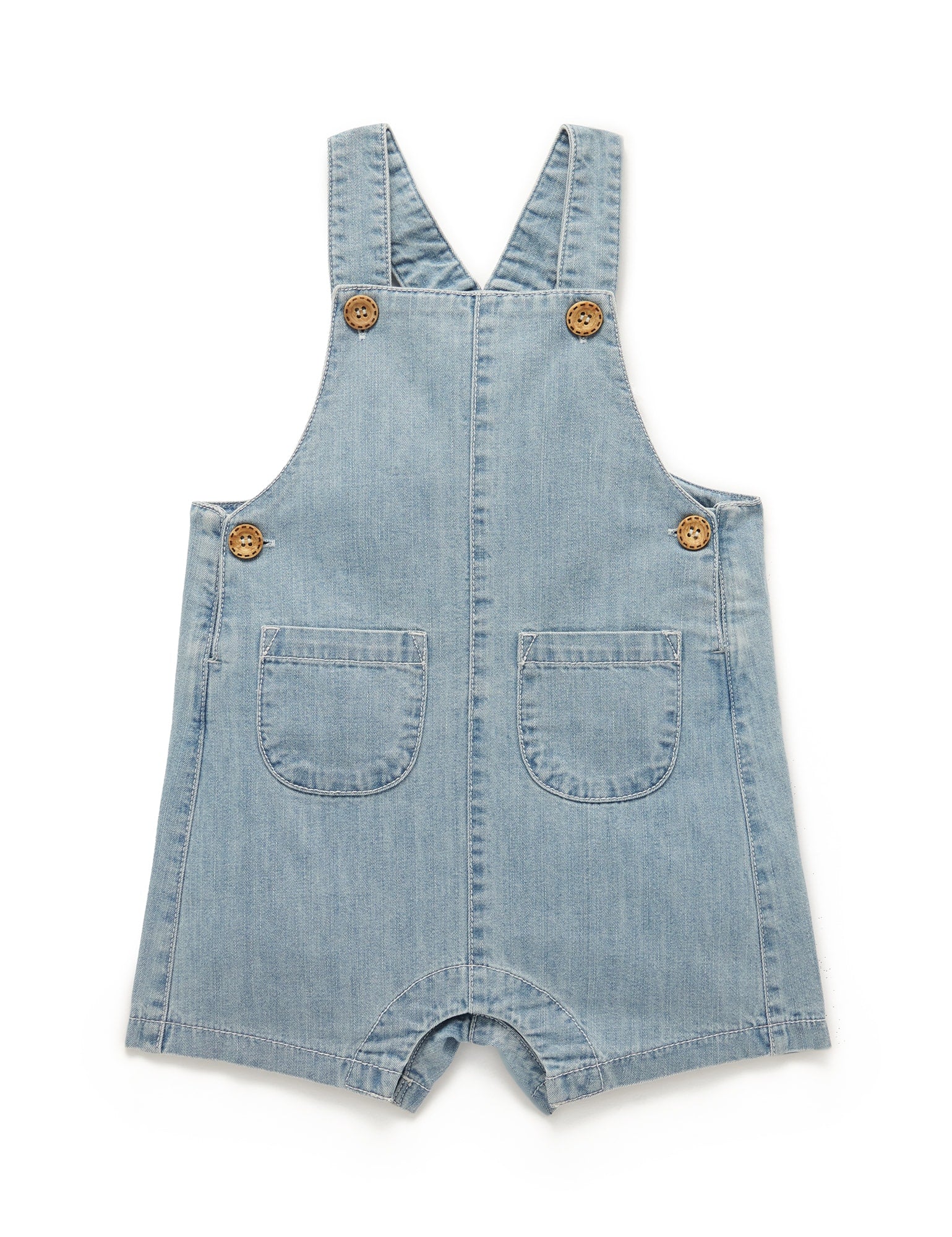 Denim Overalls - Faded Denim