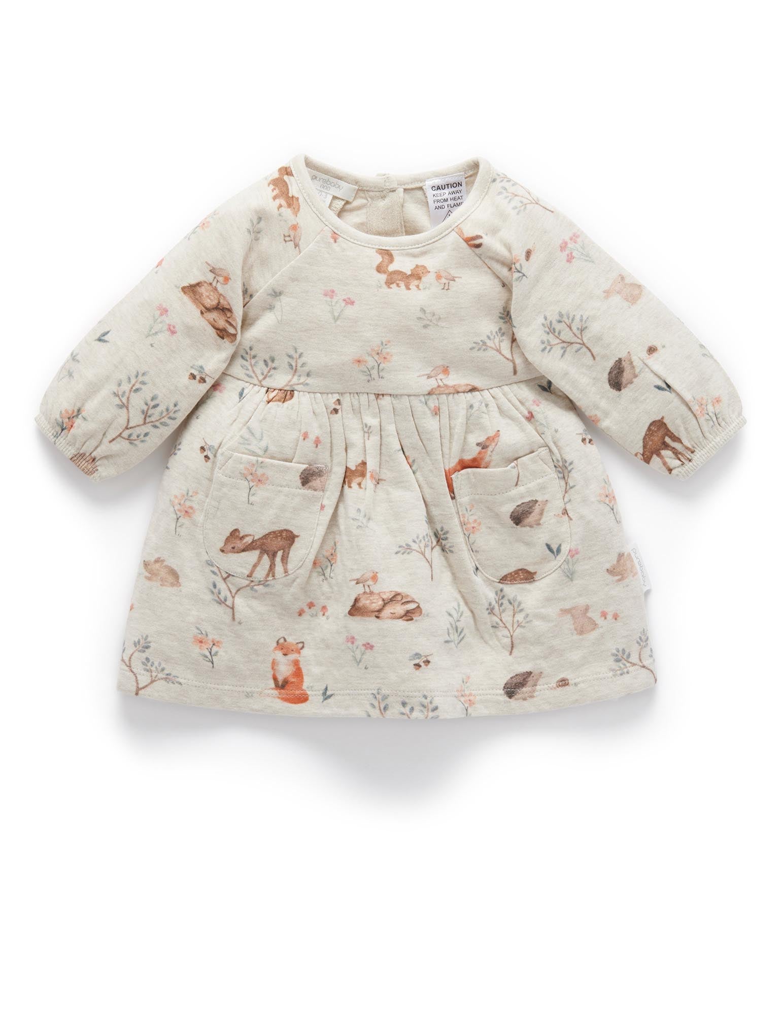 Forest Dress Bodysuit - Woodland Print