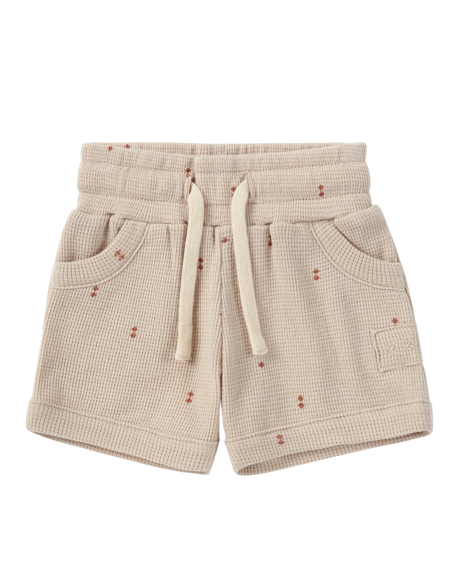 Organic Waffle Shorts – Diamond