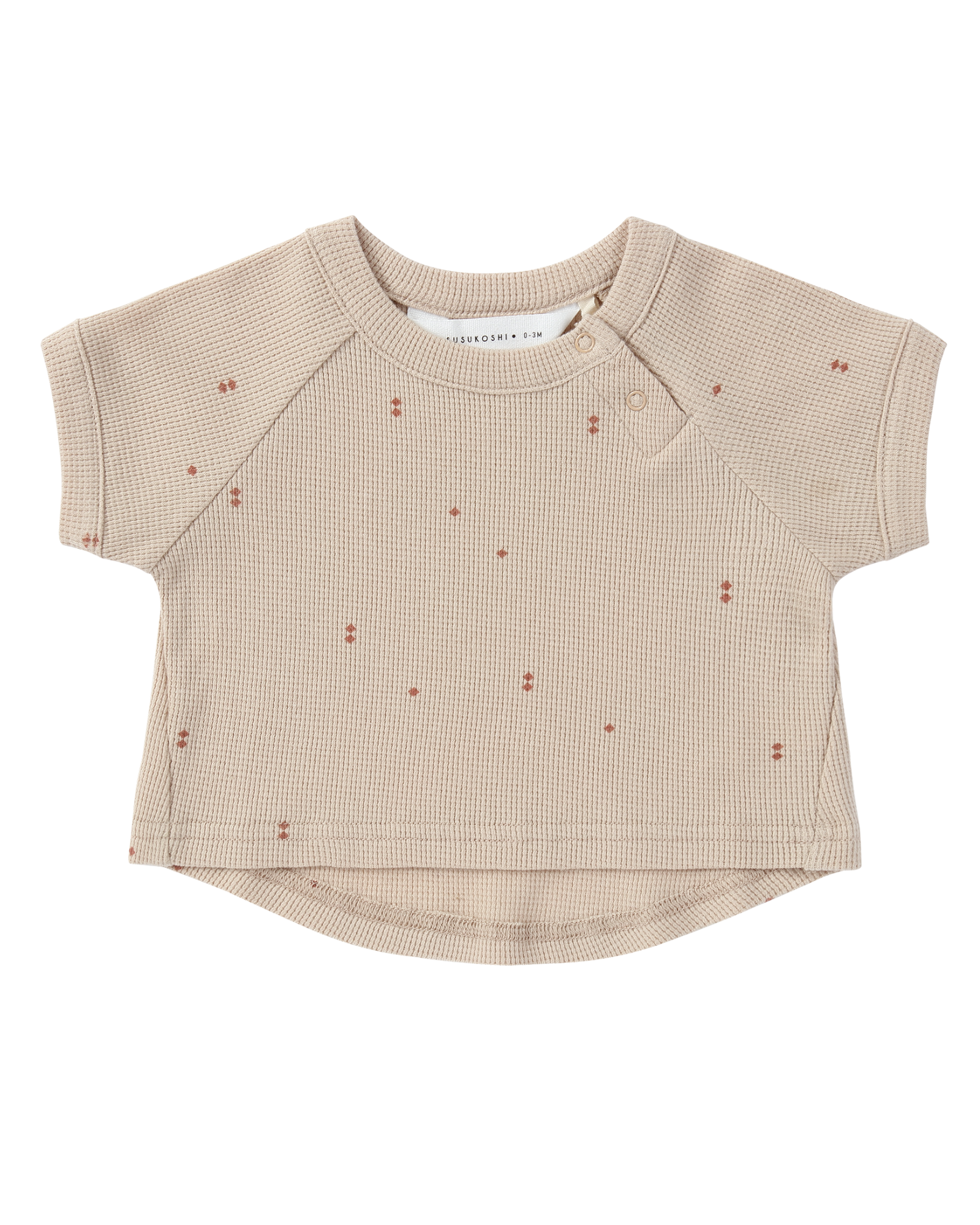 Organic Waffle Tee – Diamond