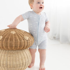 Day or Night Onesie Short Sleeve - Little Fish
