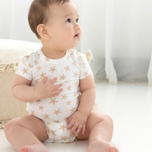 Comfy Bodysuit Short Sleeve - Star Fish