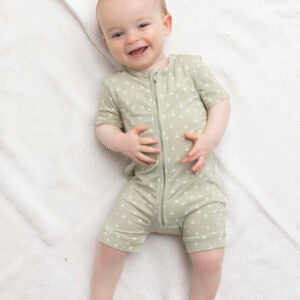 Day or Night Onsie short sleeve - Tiny Palm