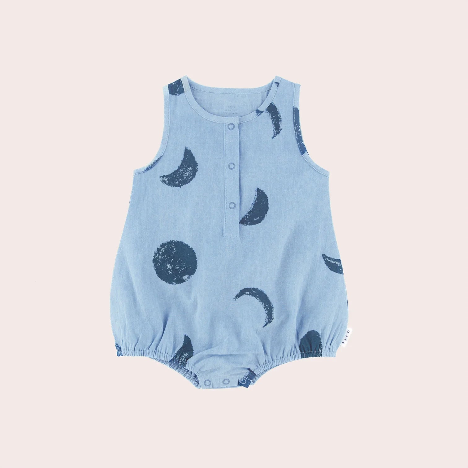 Blue Moon Bubble Romper