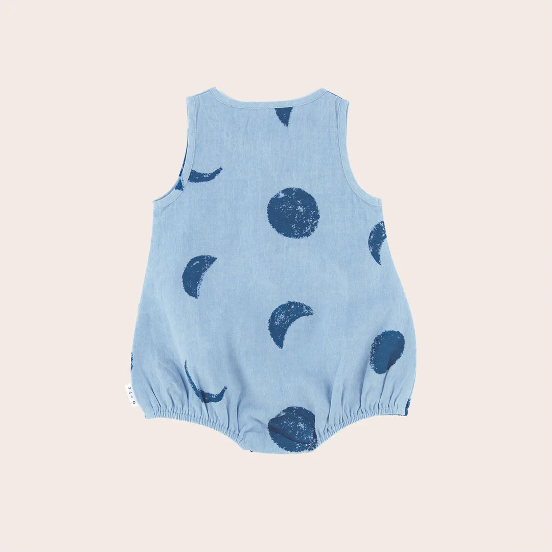 Blue Moon Bubble Romper