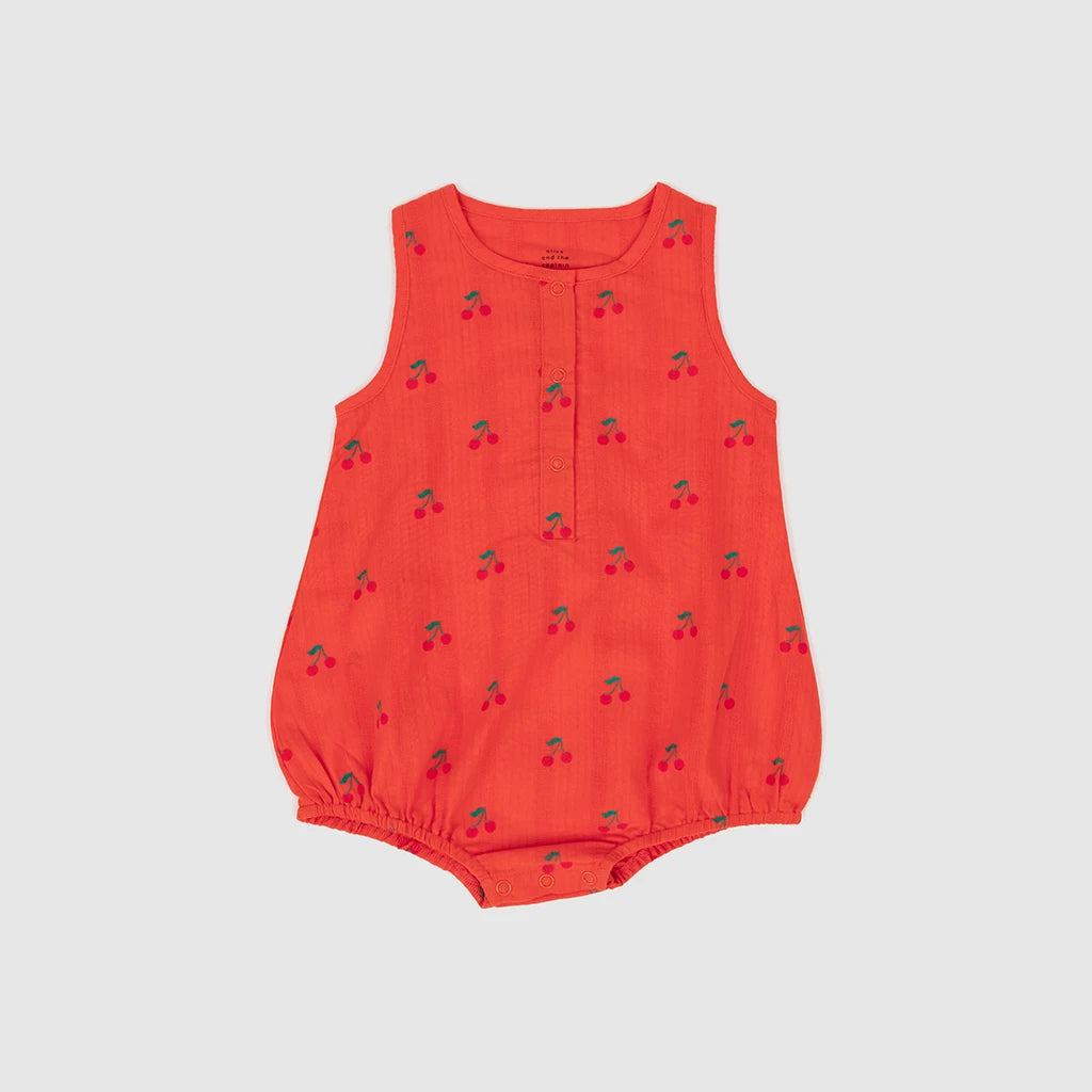 Very Cherry Bubble Romper