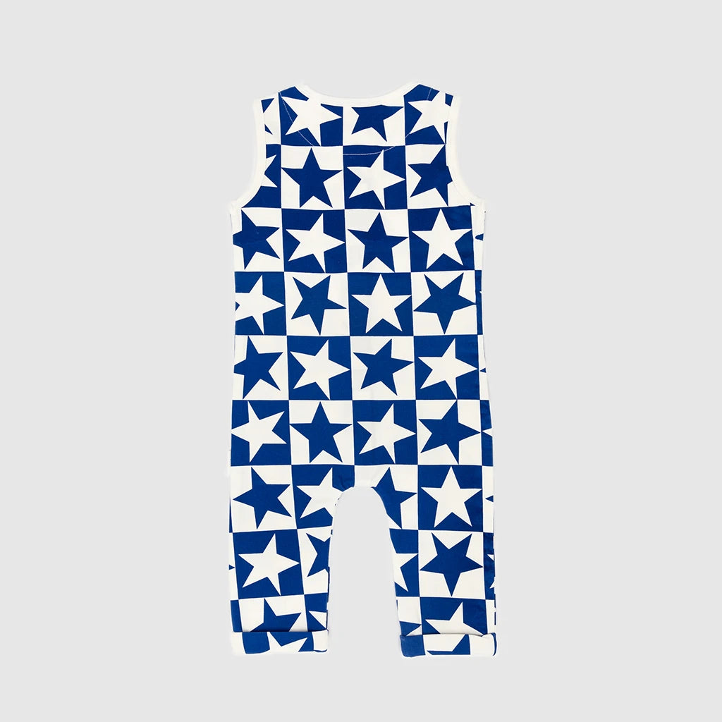 Super Stars Sleeveless Romper