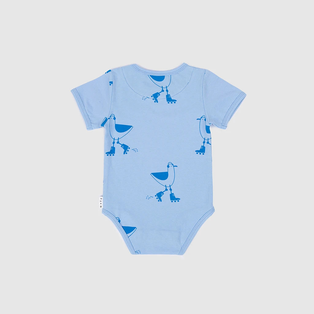 Seagulls Short Sleeve Bodysuit
