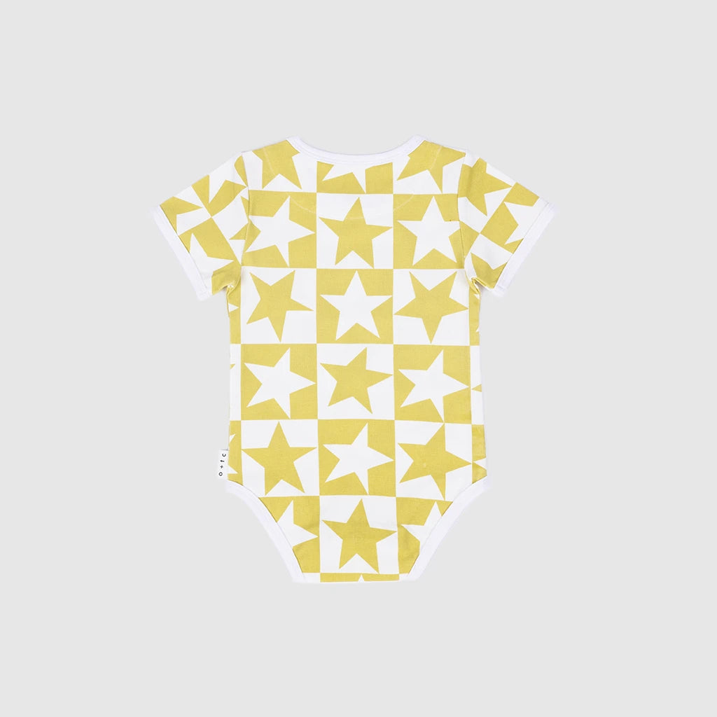 Super stars short sleeve Bodysuit