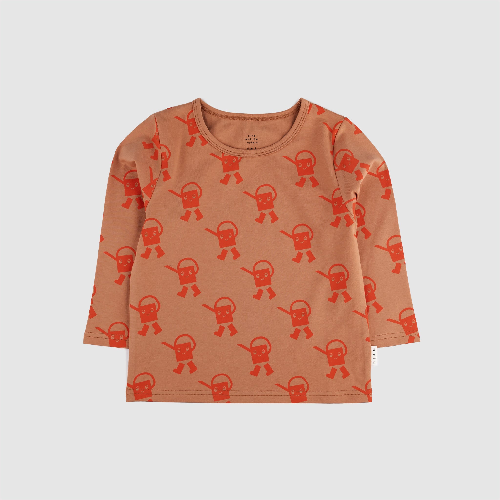 Watering can-can long Sleeve Tee