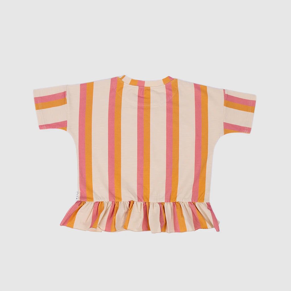 Candy Stripe Boxy Tee
