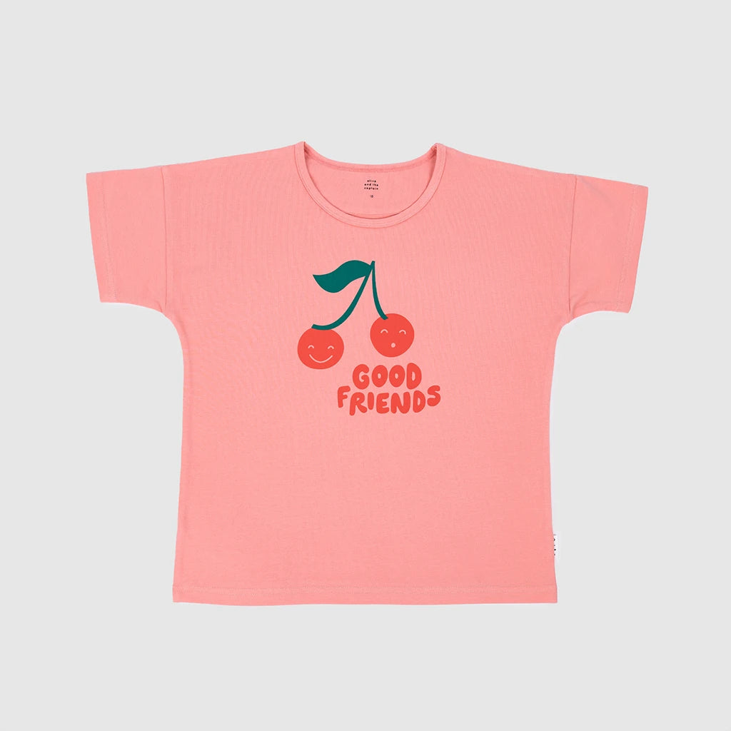 Cherry Good Friends Relaxed Fit Tee