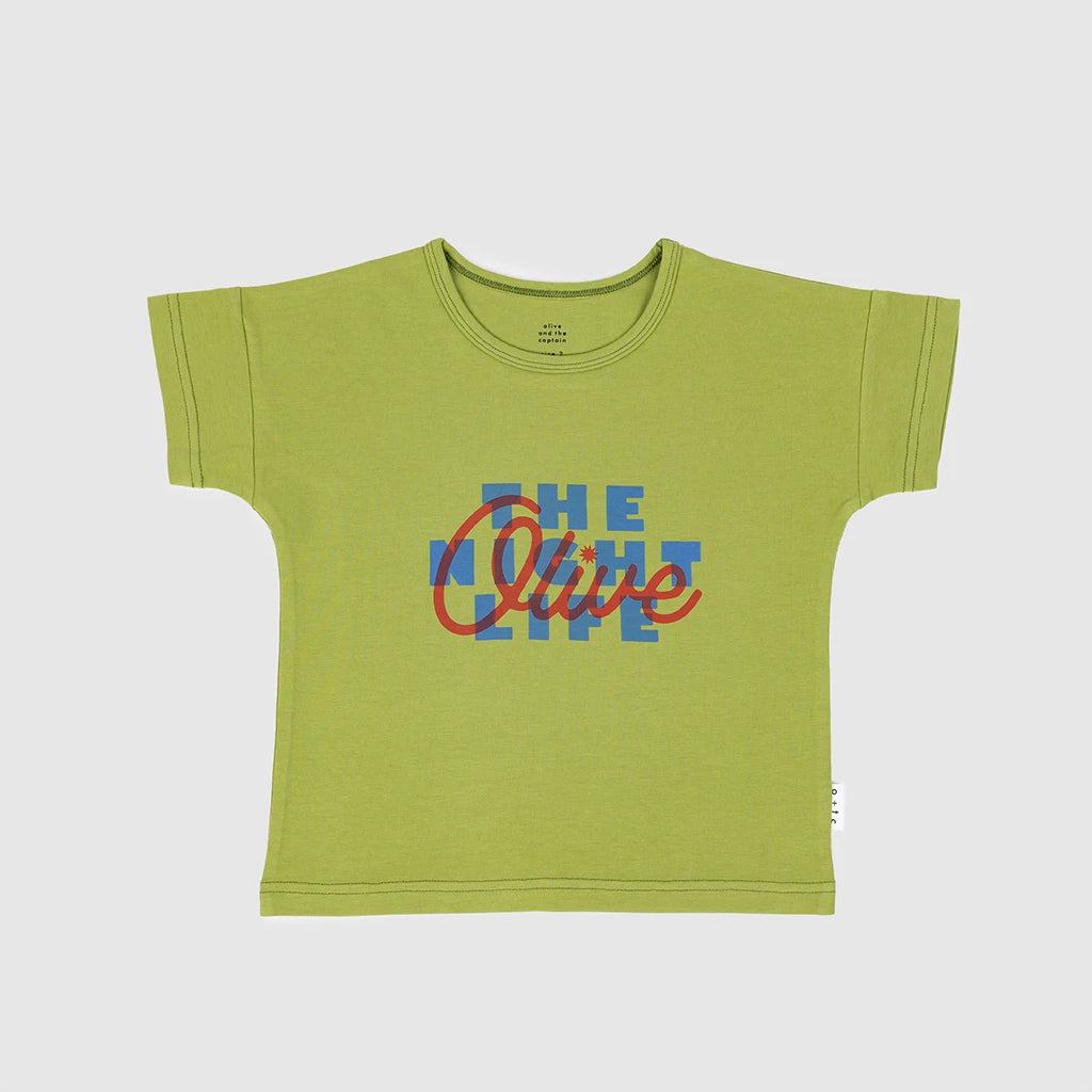 Olive and the Night Life Relaxed Tee