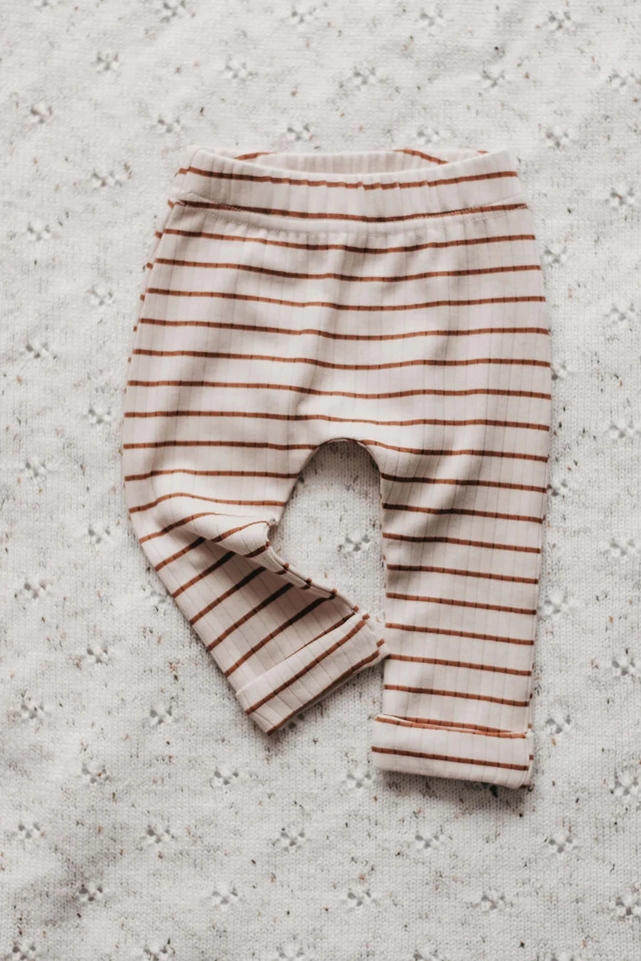 Rust Stripe Leggings