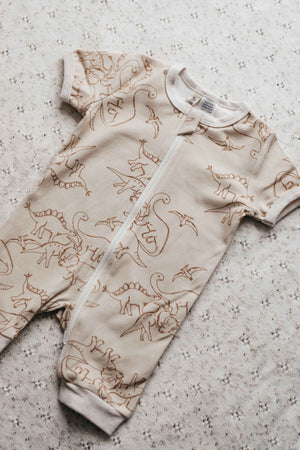 Dino Summer Zipsuit