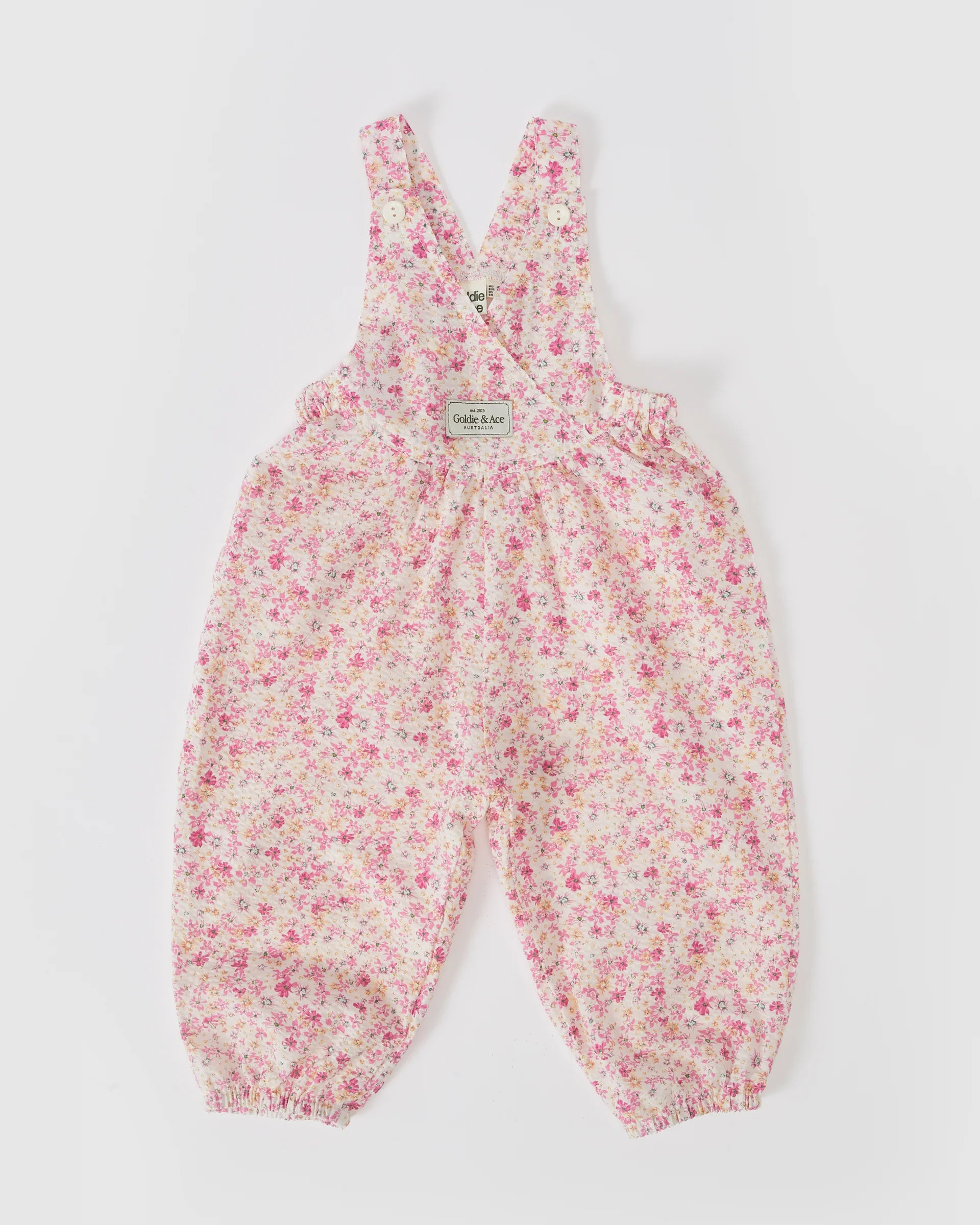 Tilly Overalls - Pink Floral