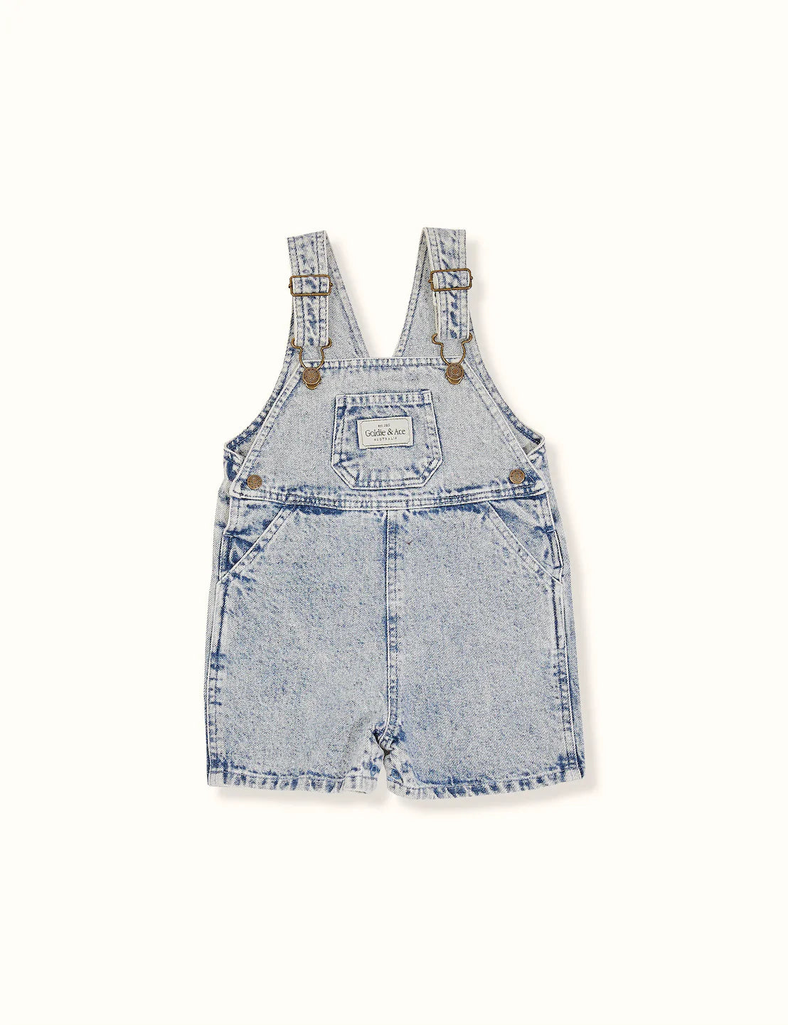Burton Denim Overalls Vintage Washed