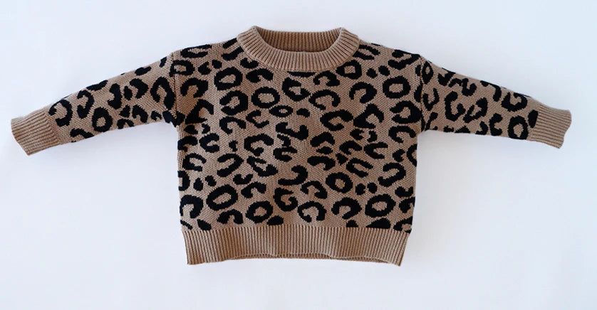 Lex Leopard Knit Pullover
