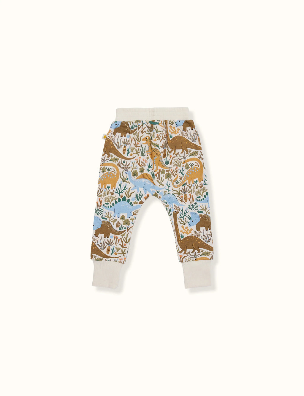 Dino Roar Terry Sweatpants - blue