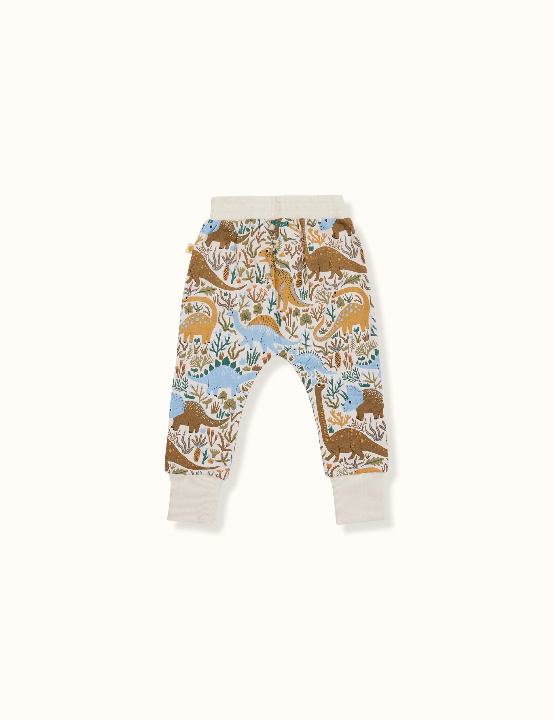 Dino Roar Terry Sweatpants - blue