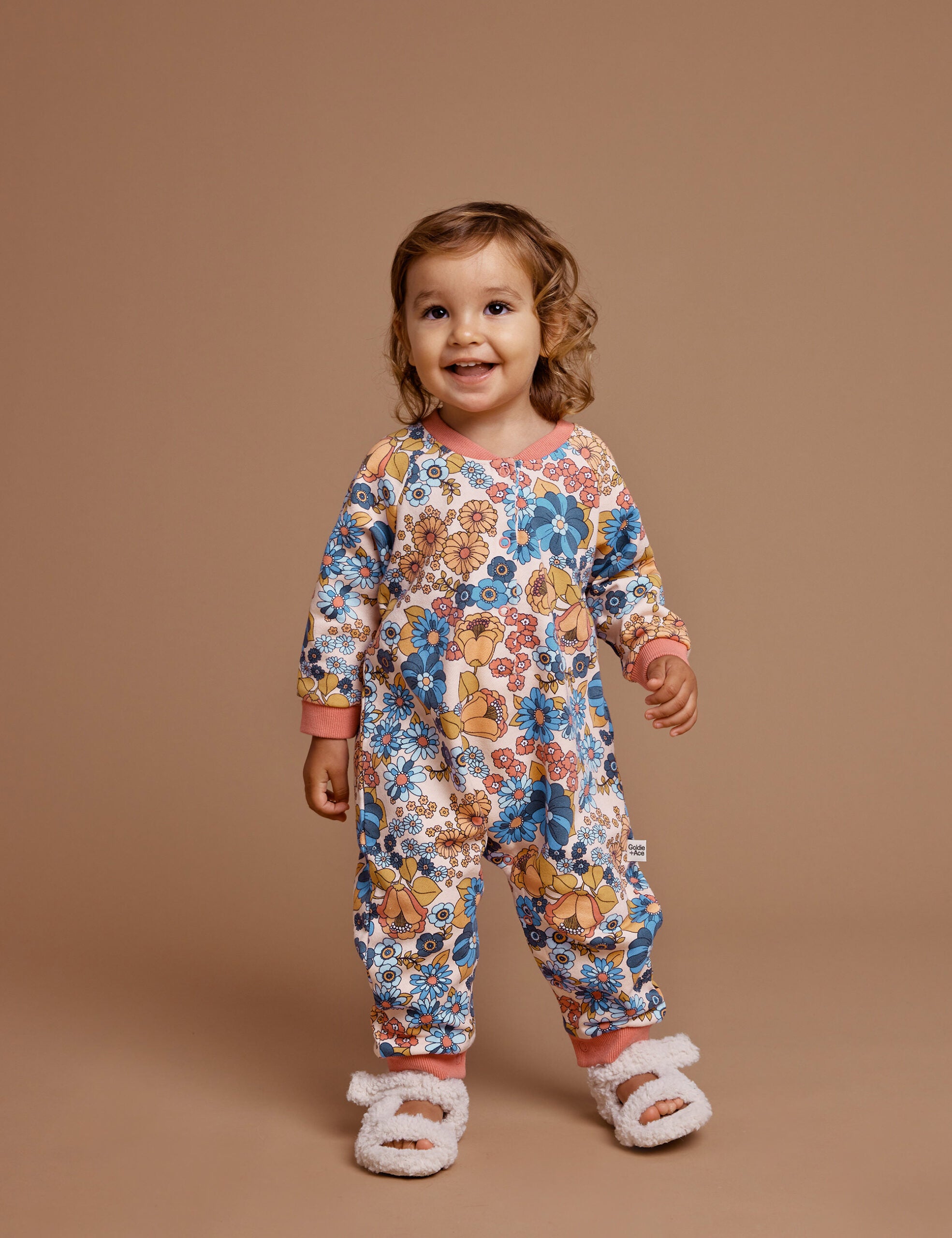 Willa Wildflower Relaxed Terry Romper