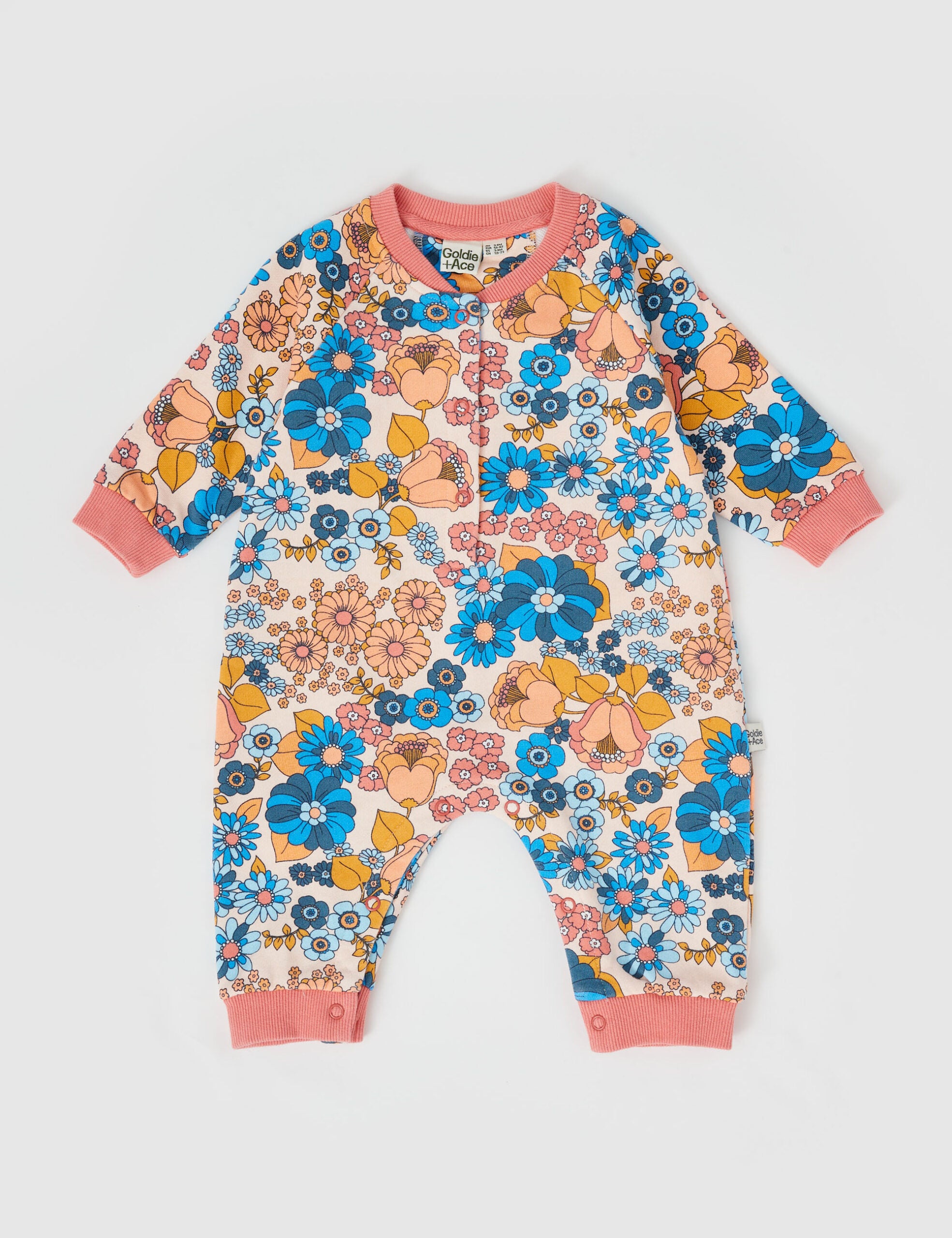 Willa Wildflower Relaxed Terry Romper