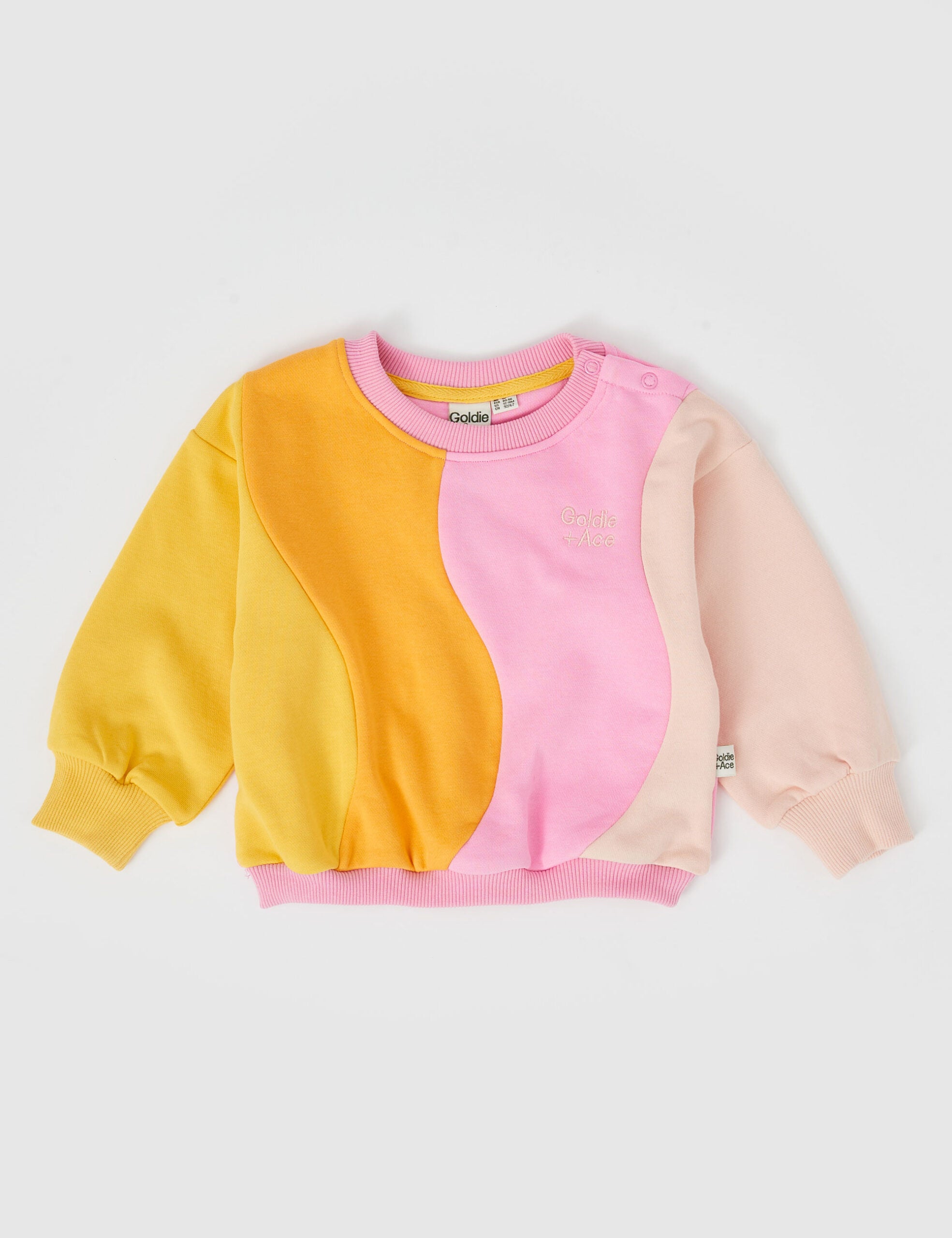 Rio Wave Sweater - Pink Gold Multi