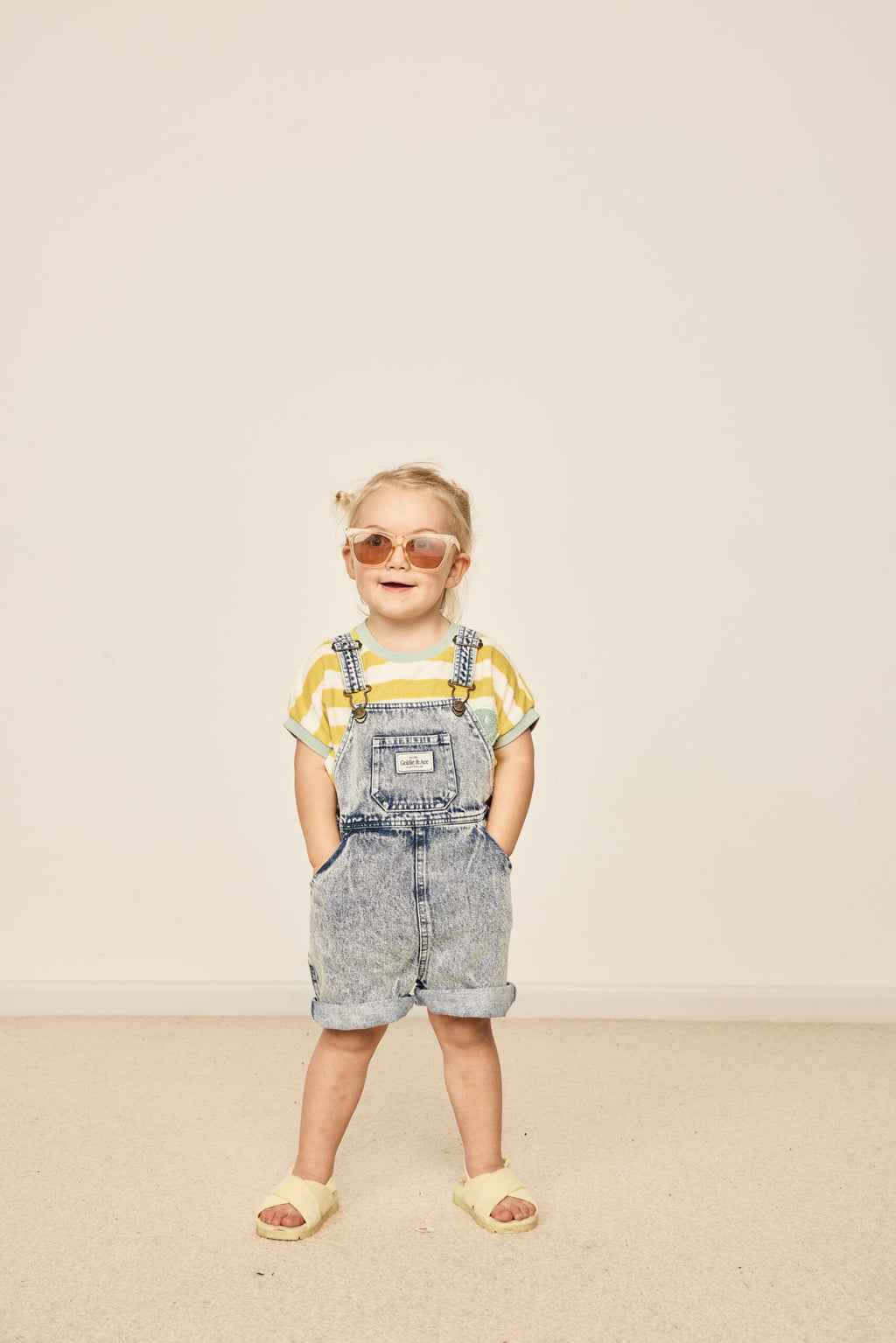 Burton Denim Overalls Vintage Washed