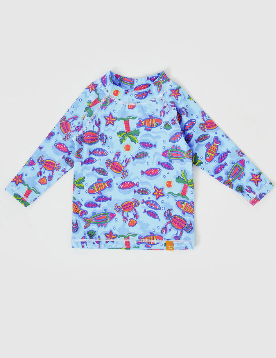 Daydream Island Rashguard - Crystal Clear