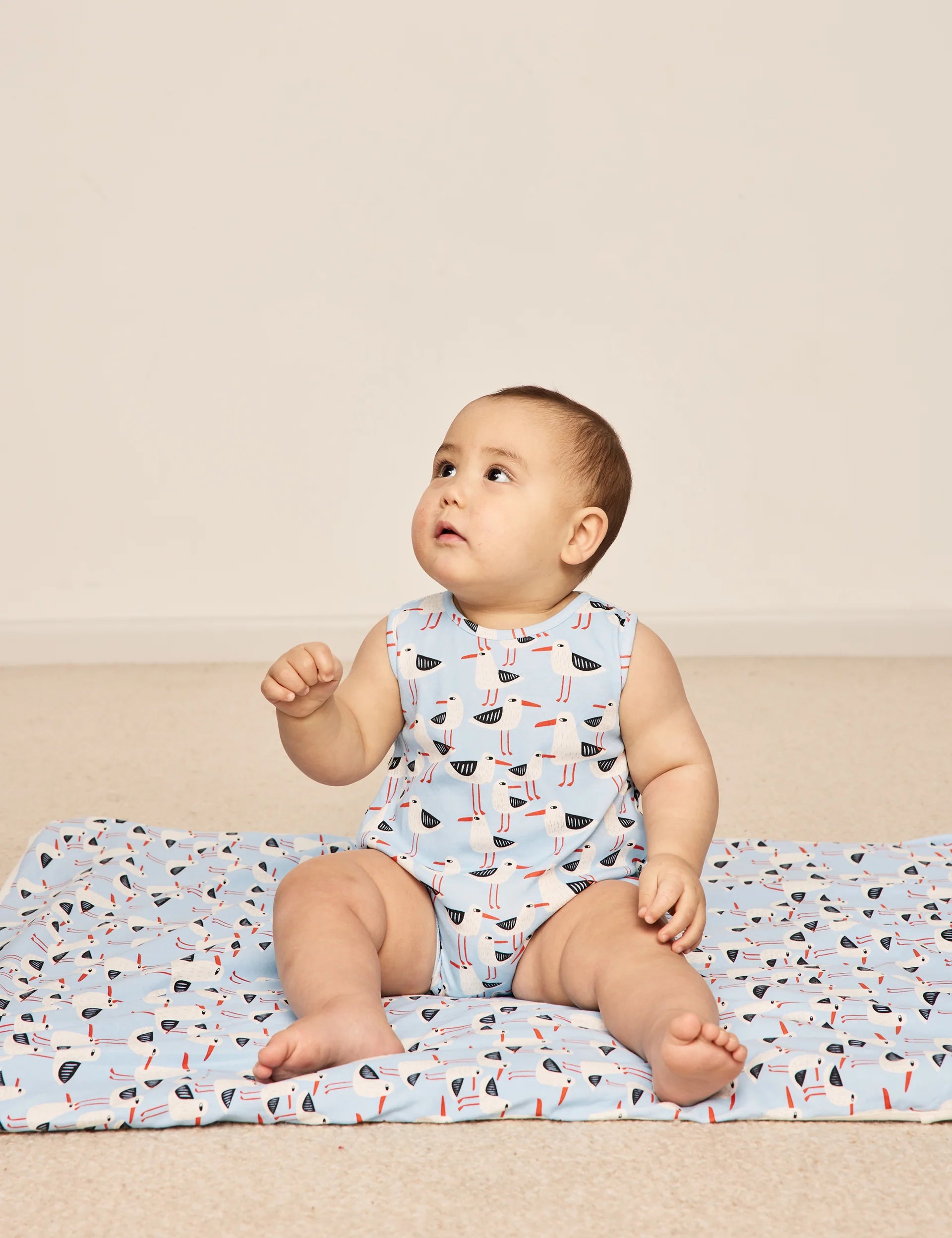 Seagulls Bubble Romper