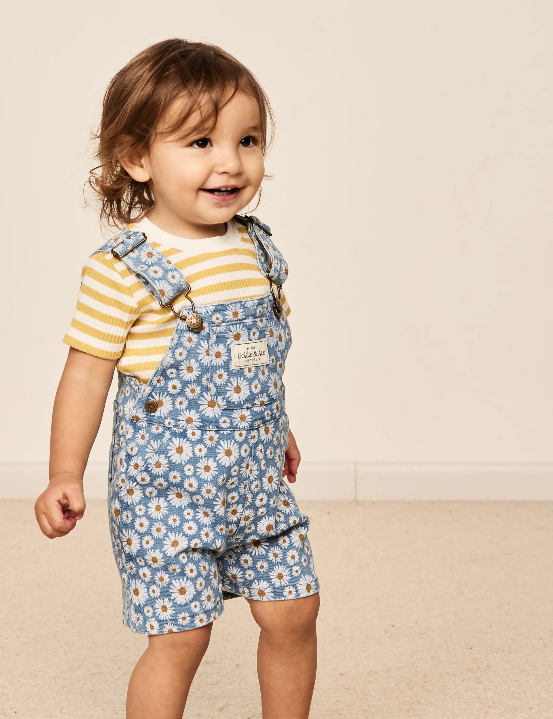 Burton Denim Overalls - Daisies