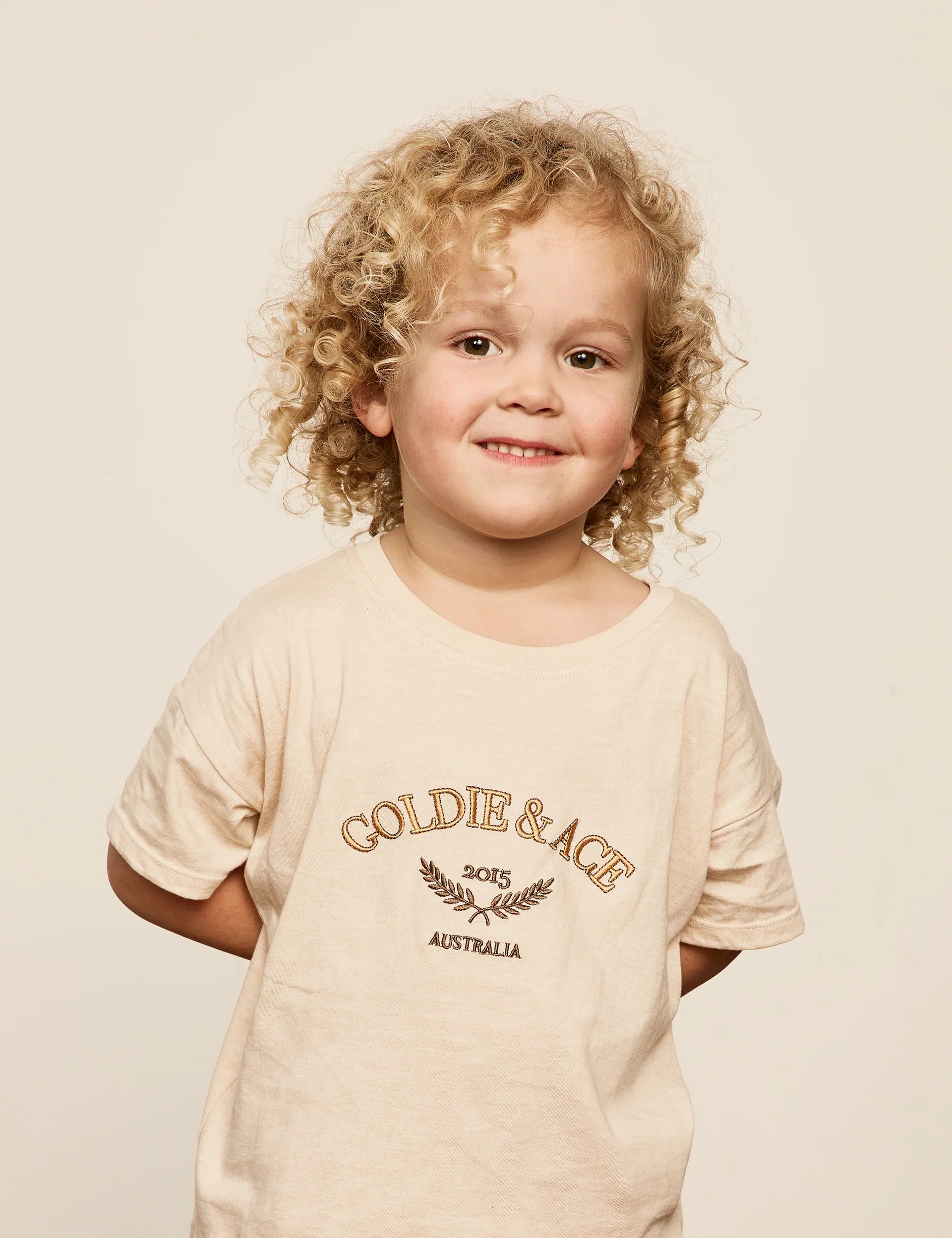 Goldie+Ace Legacy Embroidered Tee