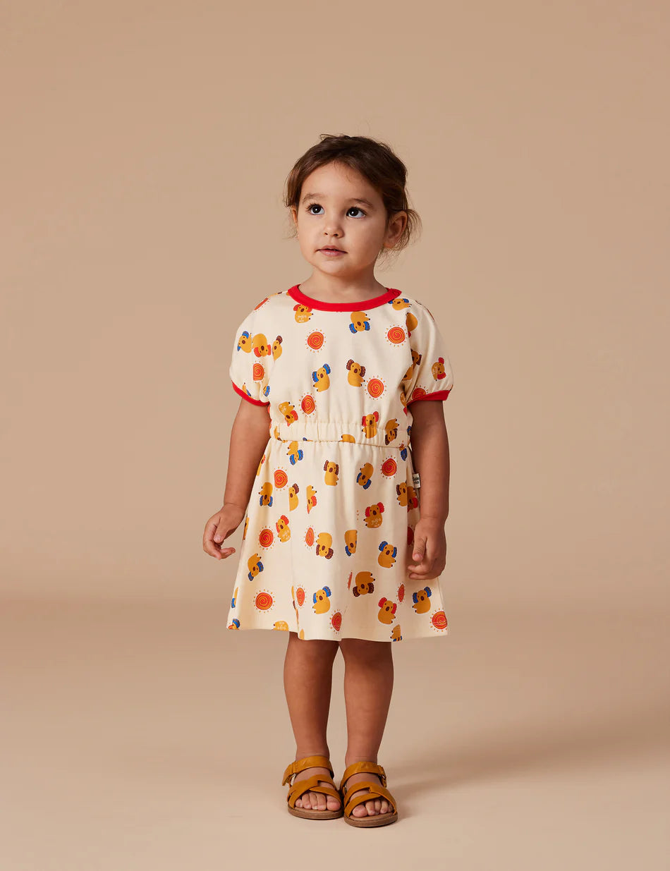 Tammy T-Shirt Dress Klip On Koala Vanilla