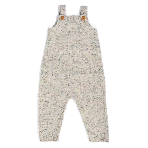 Organic Funfetti Overalls - Sea