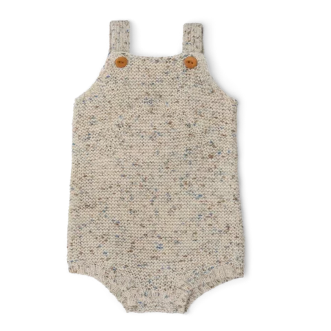 Organic Funfetti Romper - Sea