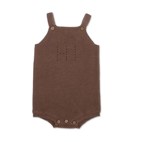 Organic HI Romper Mushroom