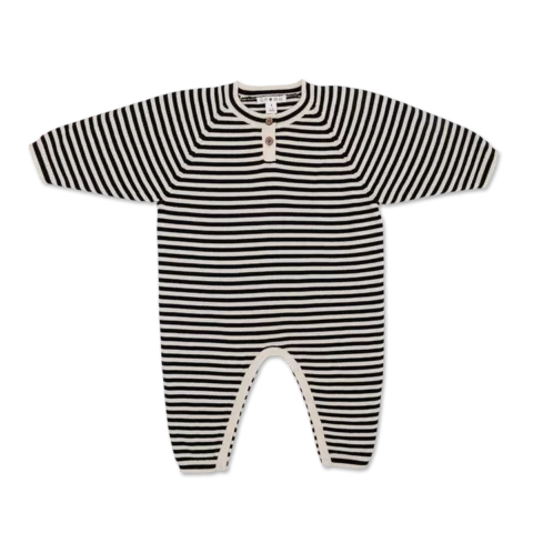 Organic Star Suit Stripe