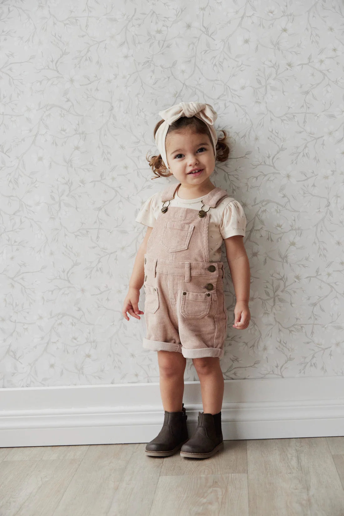 Chase Short Overall - Dusky Rose