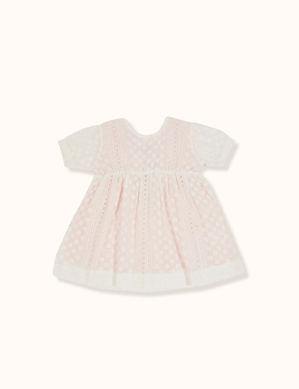 Mia Broderie Anglaise Dress Ivory