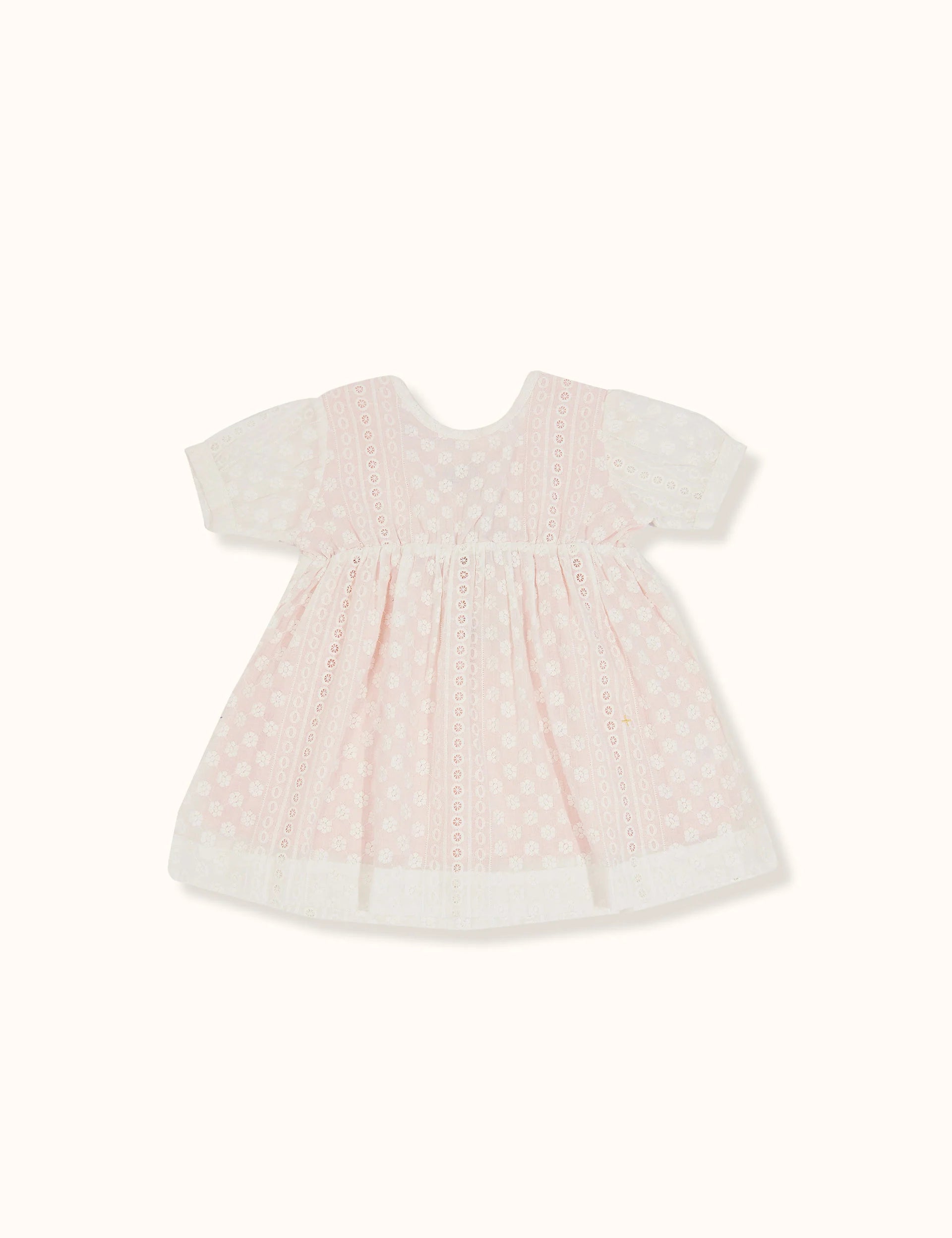 Mia Broderie Anglaise Dress Ivory