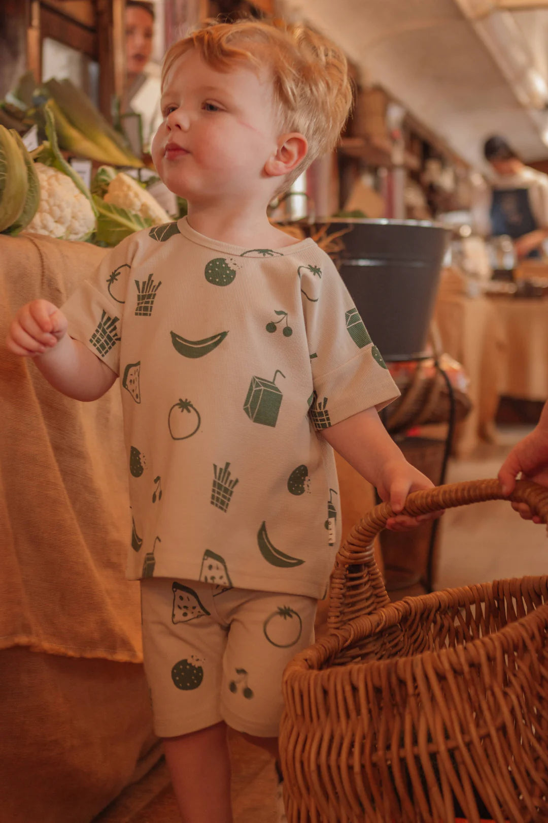 Foodie Relaxed Tee - Foodie Print