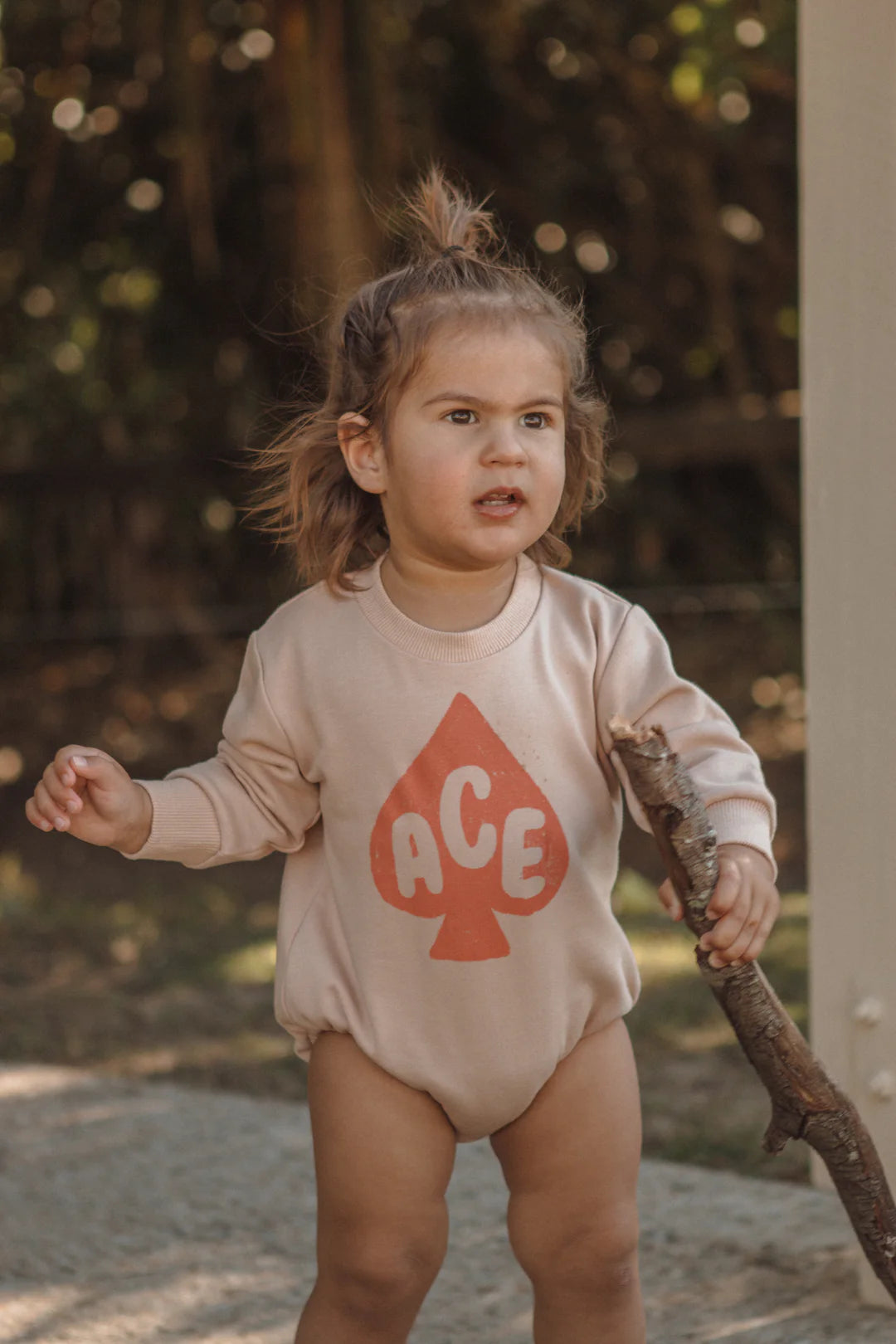 Ace of Spades Sweater Romper
