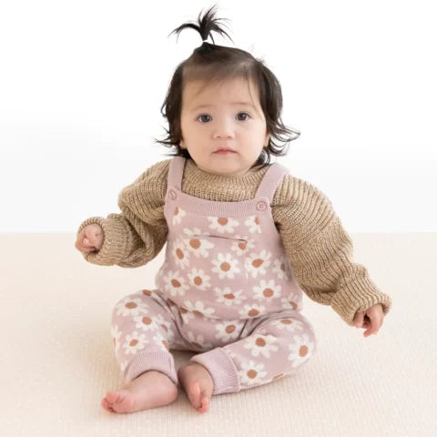 Jacquard Knit Overall - Paper Daisy