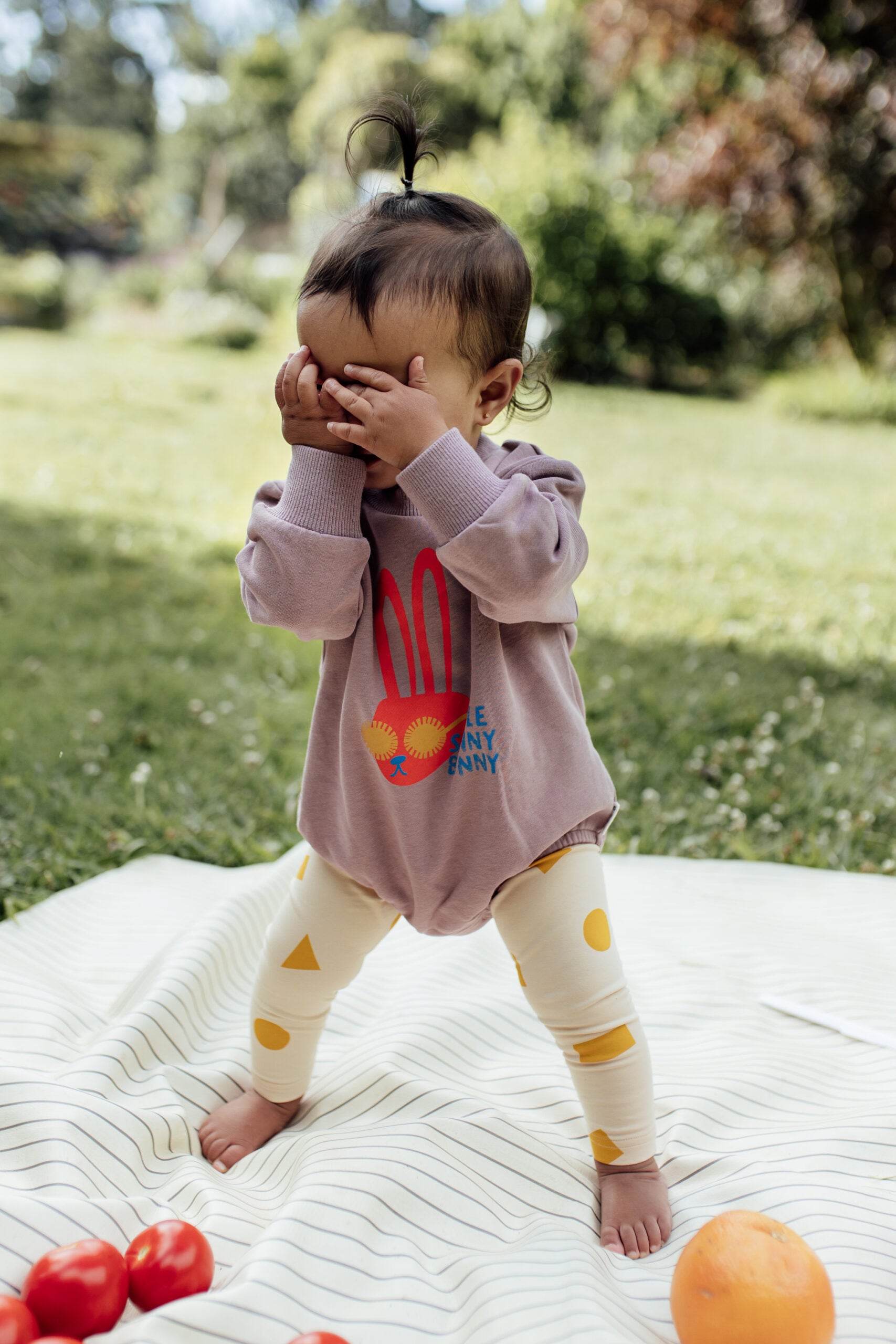 Sunny Bunny Sweater Romper