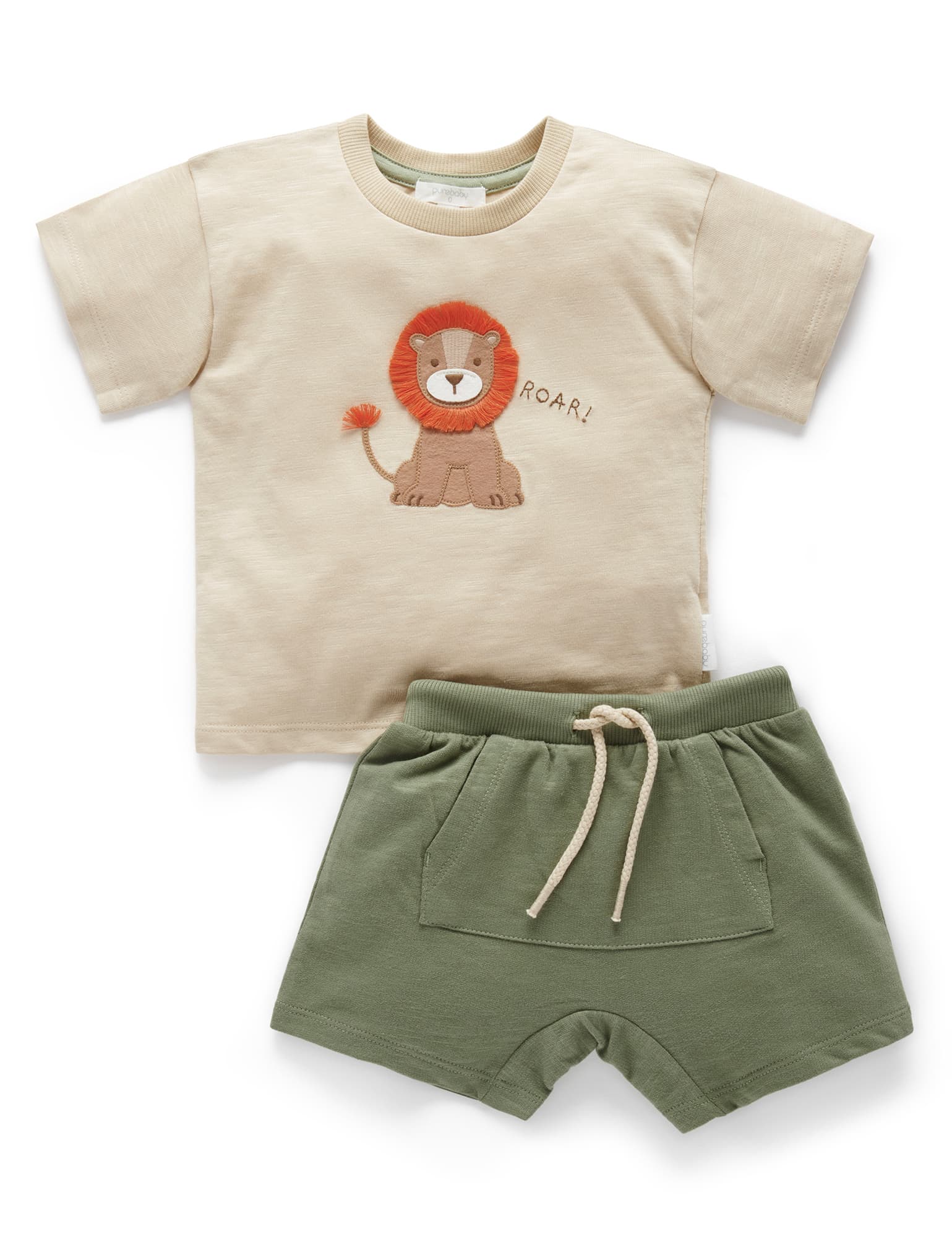 Hungry Lion Set – Olive
