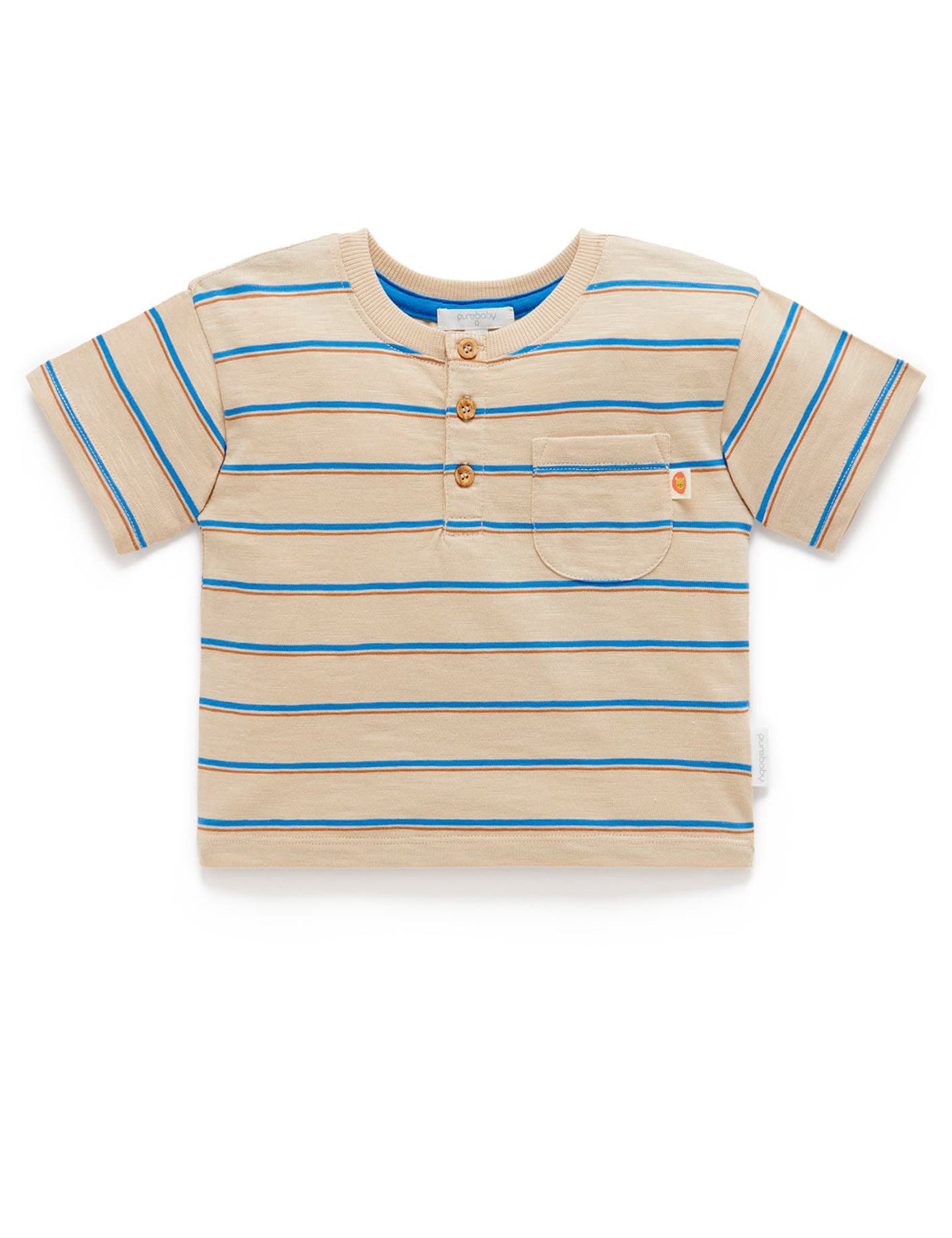 Henley Tee - Zambesi Stripe