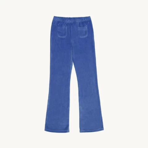 Velour Flares- Electric Blue