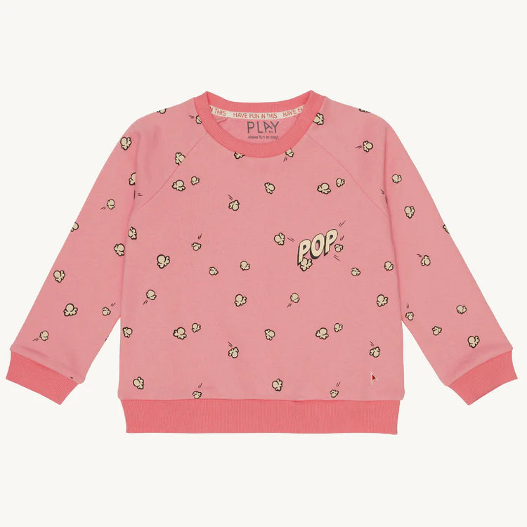Popcorn Sweater-Pink