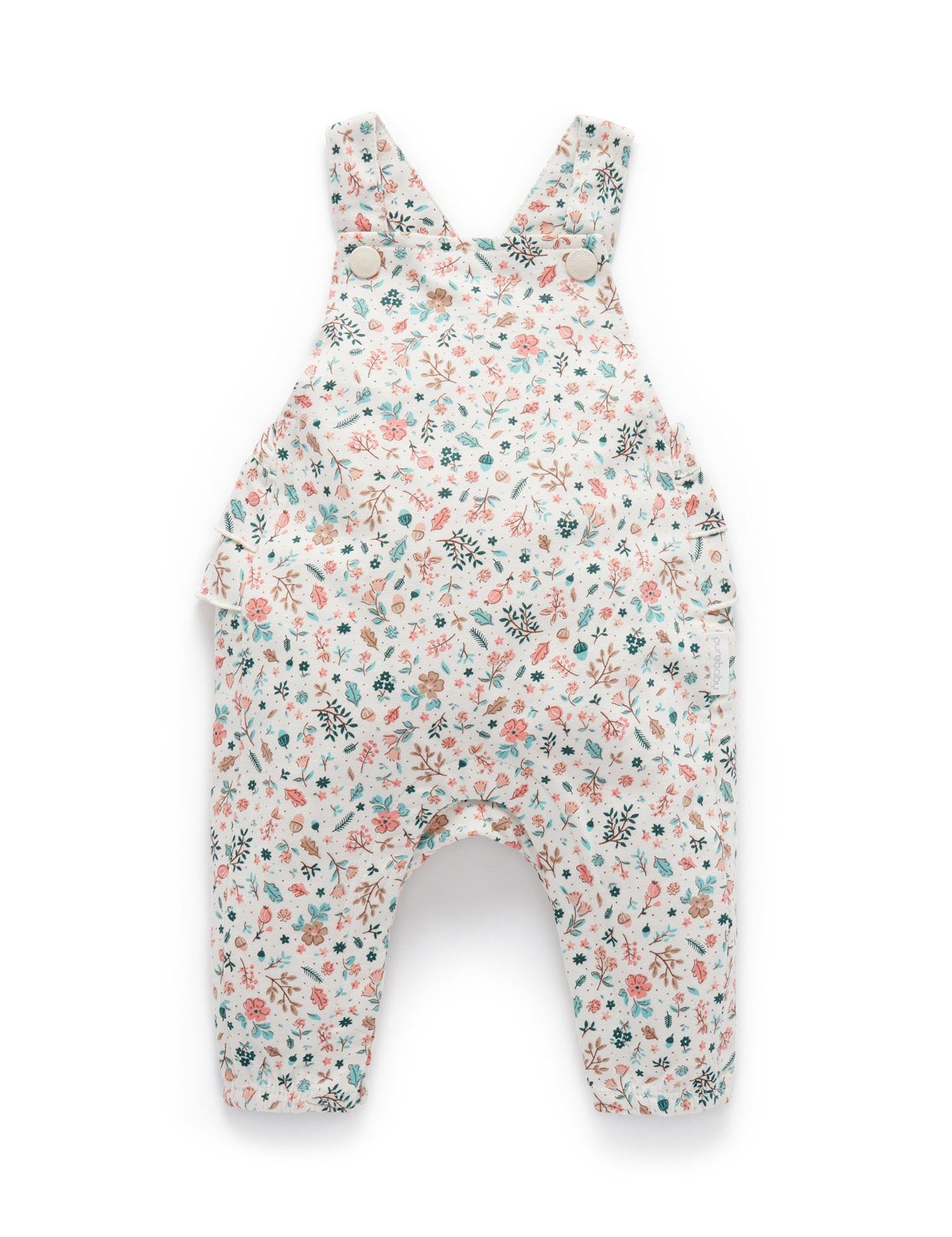 Forest Overall – leafy print