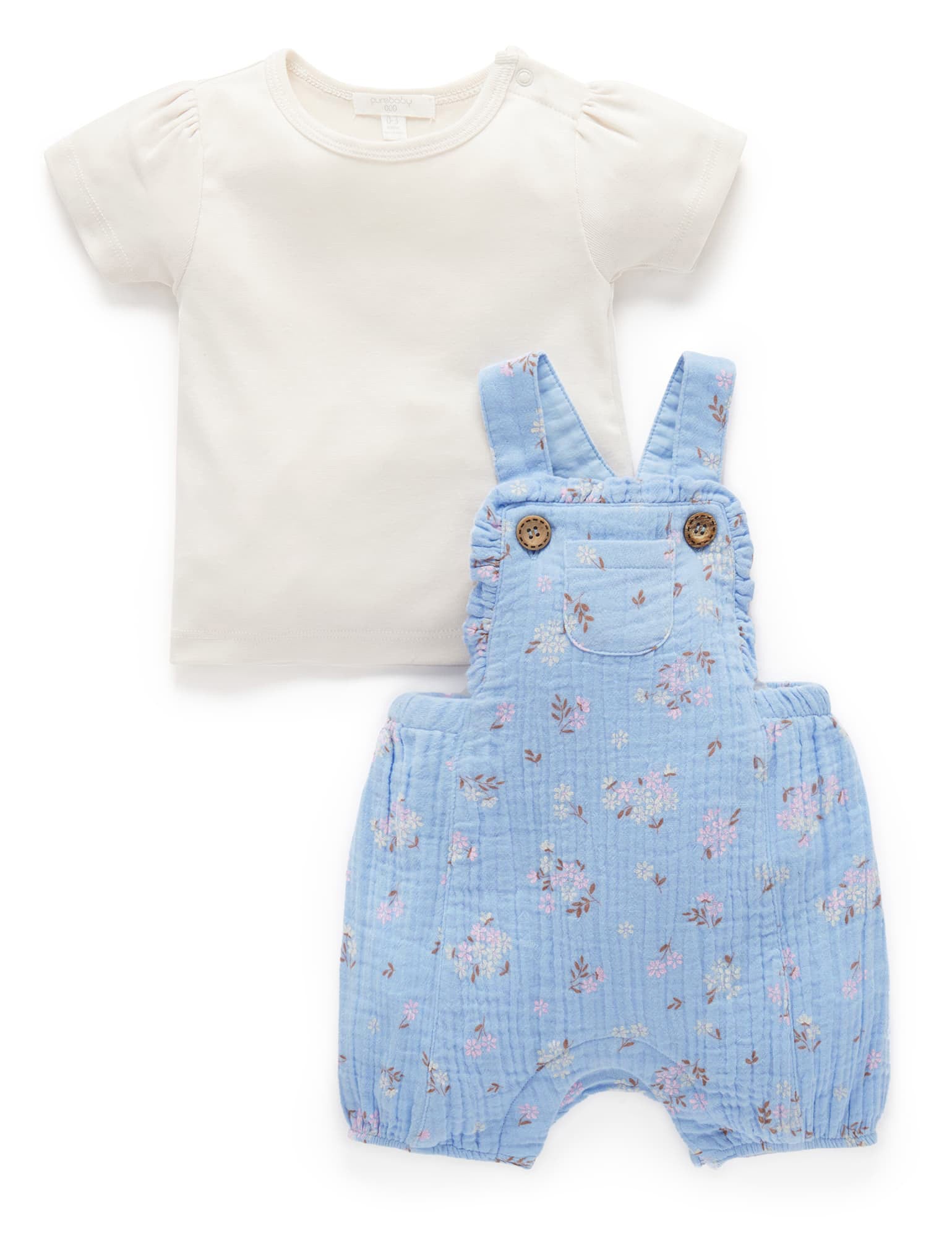 Daisy Overall Set - Painted Petals
